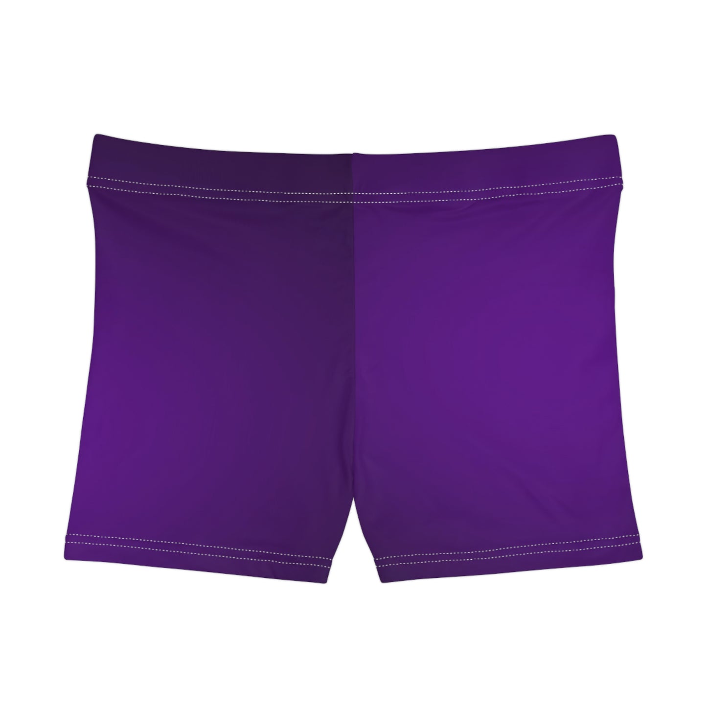 Purple mini shorts