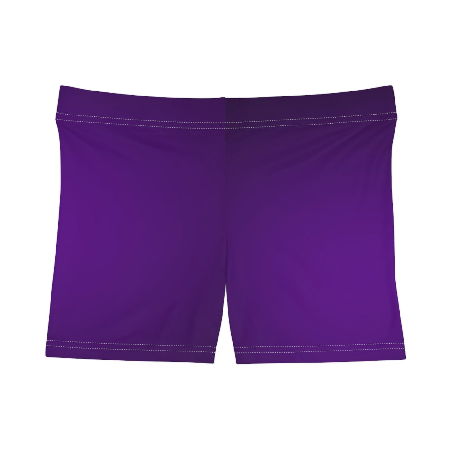 Purple mini shorts