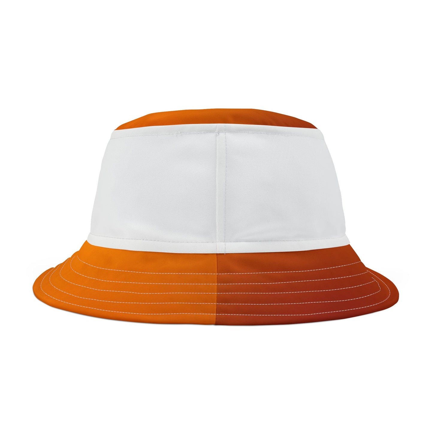 Orange Clock It Bucket Hat