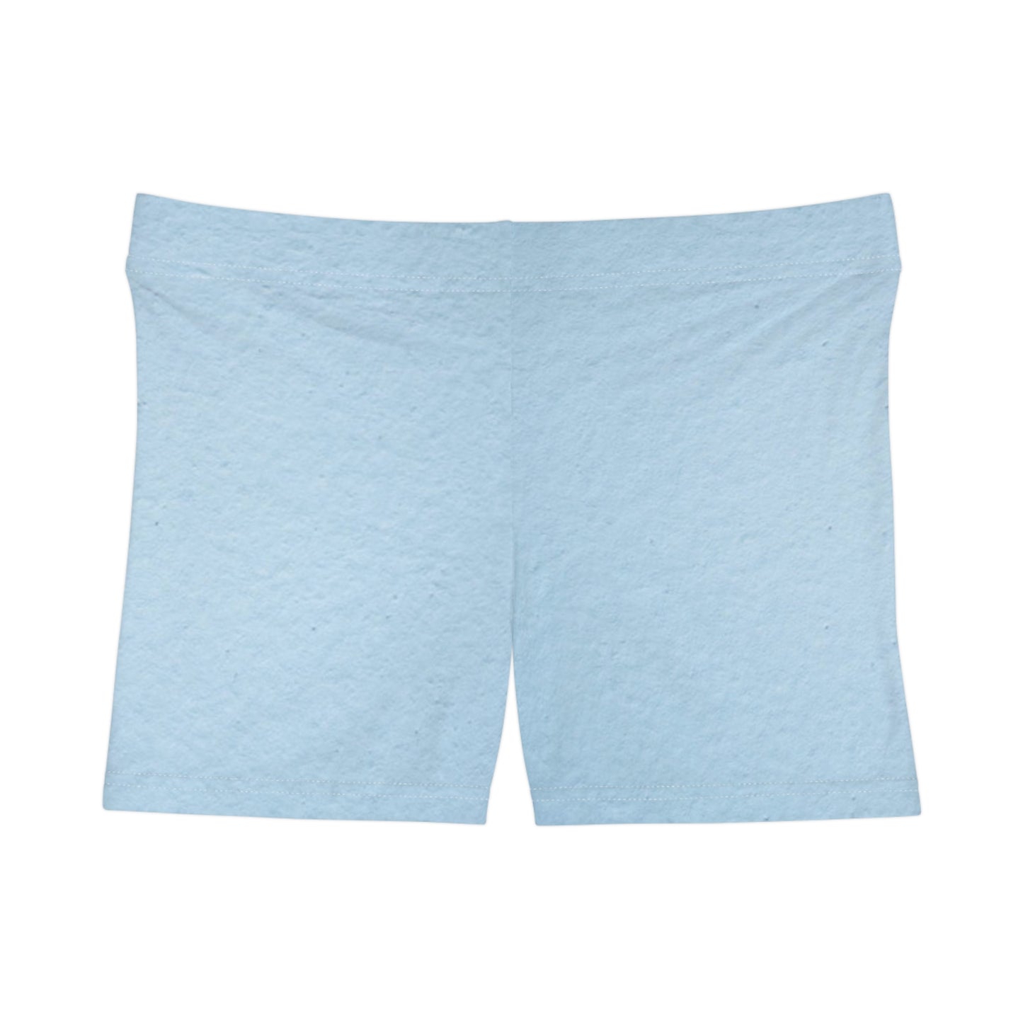 Light Blue Women's Comfortable Shorts for Summer & Casual Wear