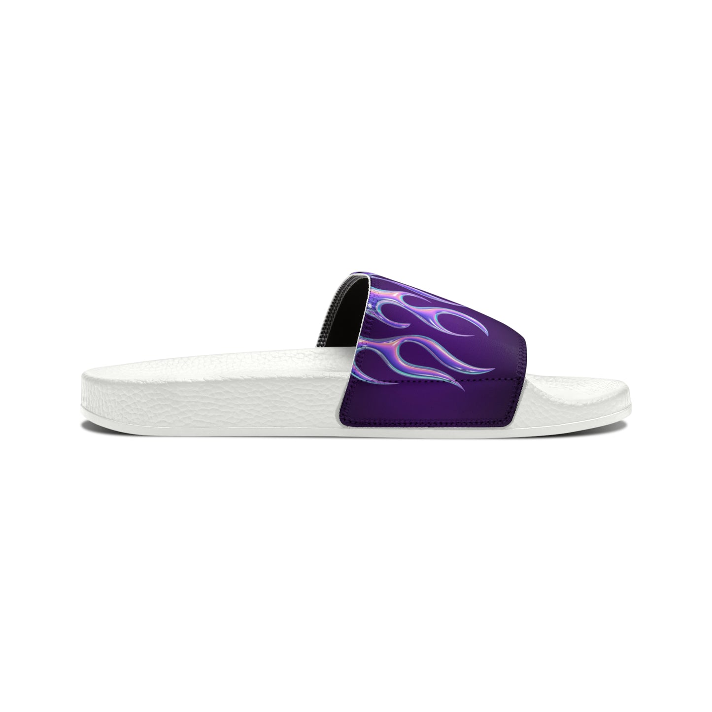 Women's Purple Flame Slides
