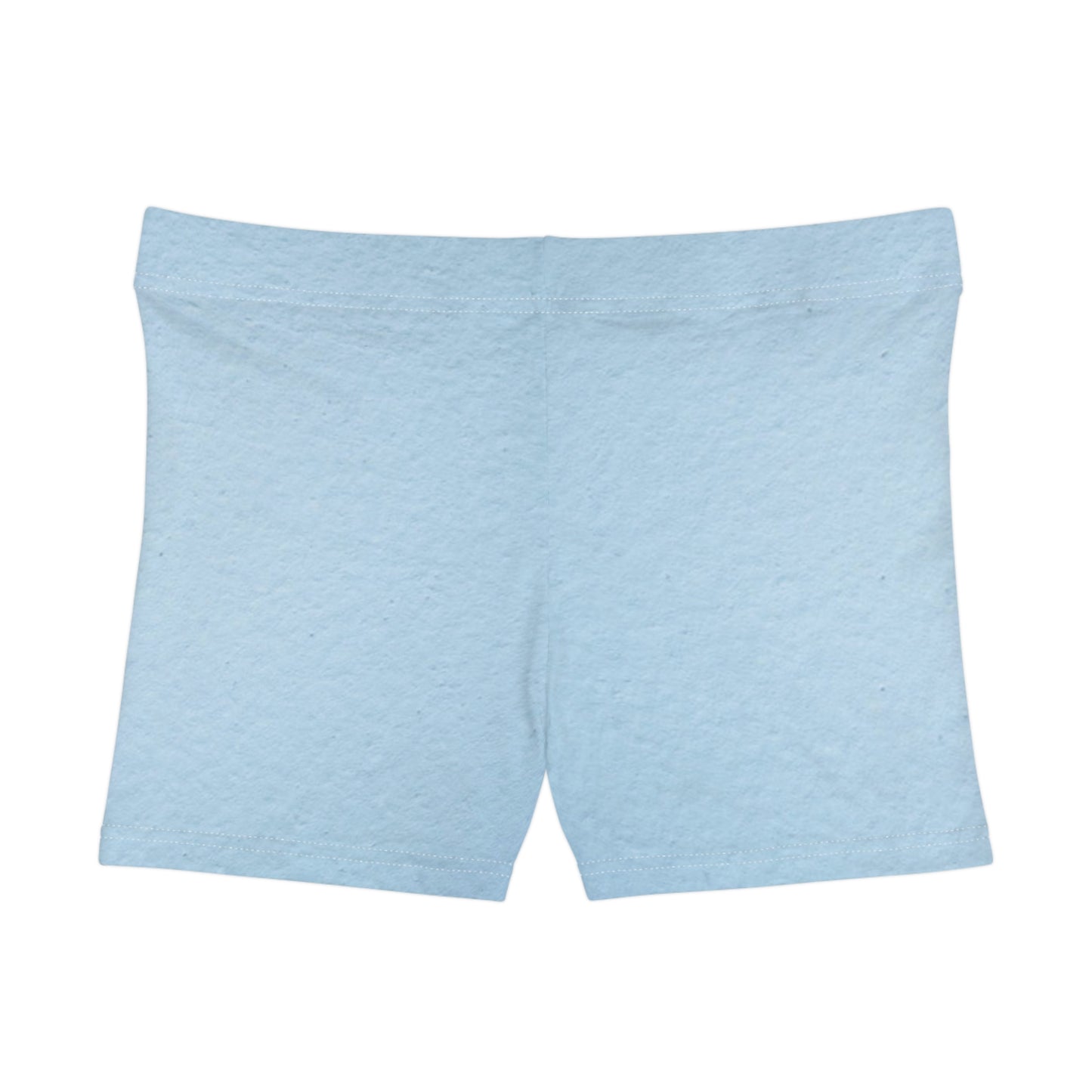 Light Blue Women's Comfortable Shorts for Summer & Casual Wear