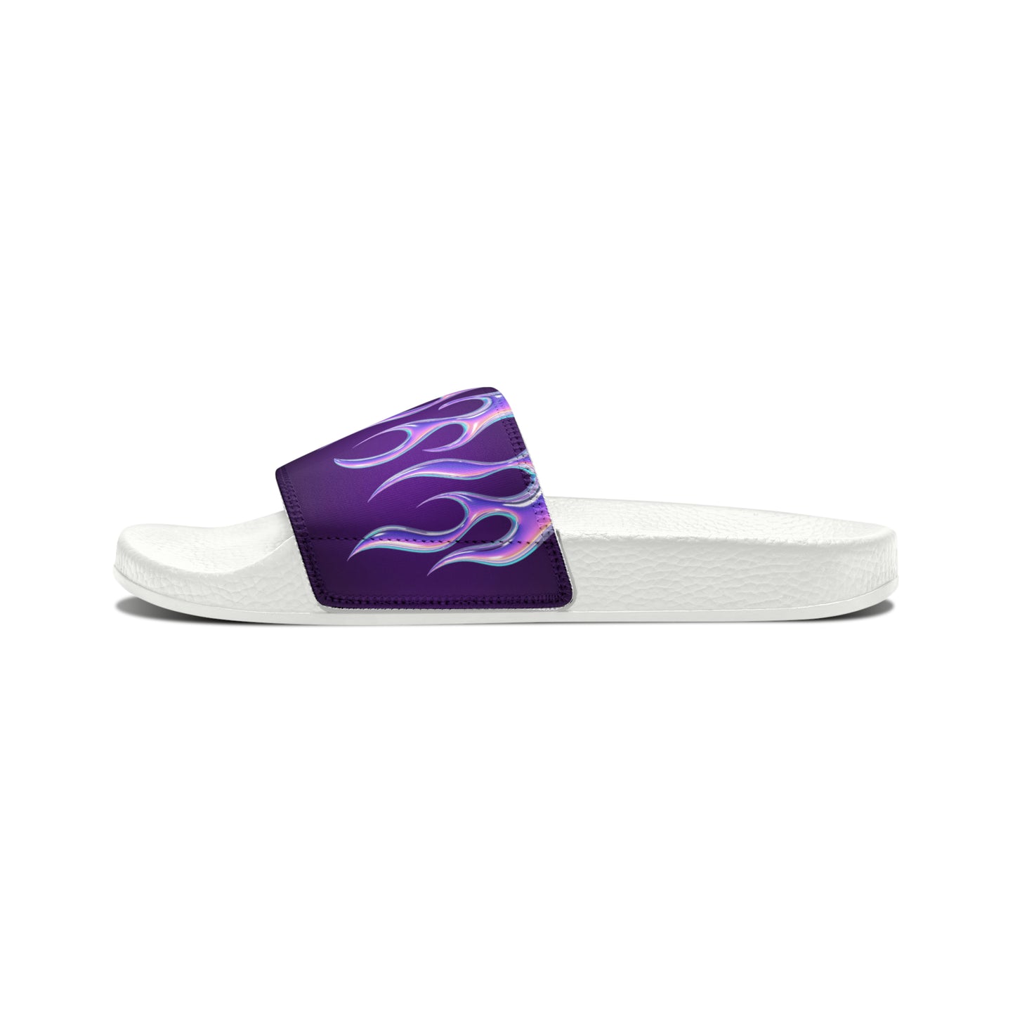 Women's Purple Flame Slides