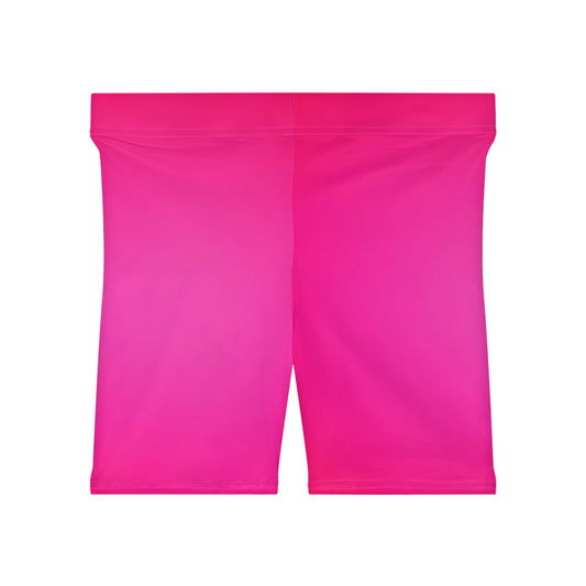 Hot Pink Women's Biker Shorts