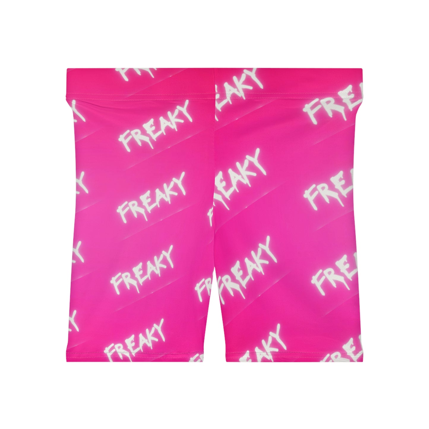 Pink Freaky Biker Shorts