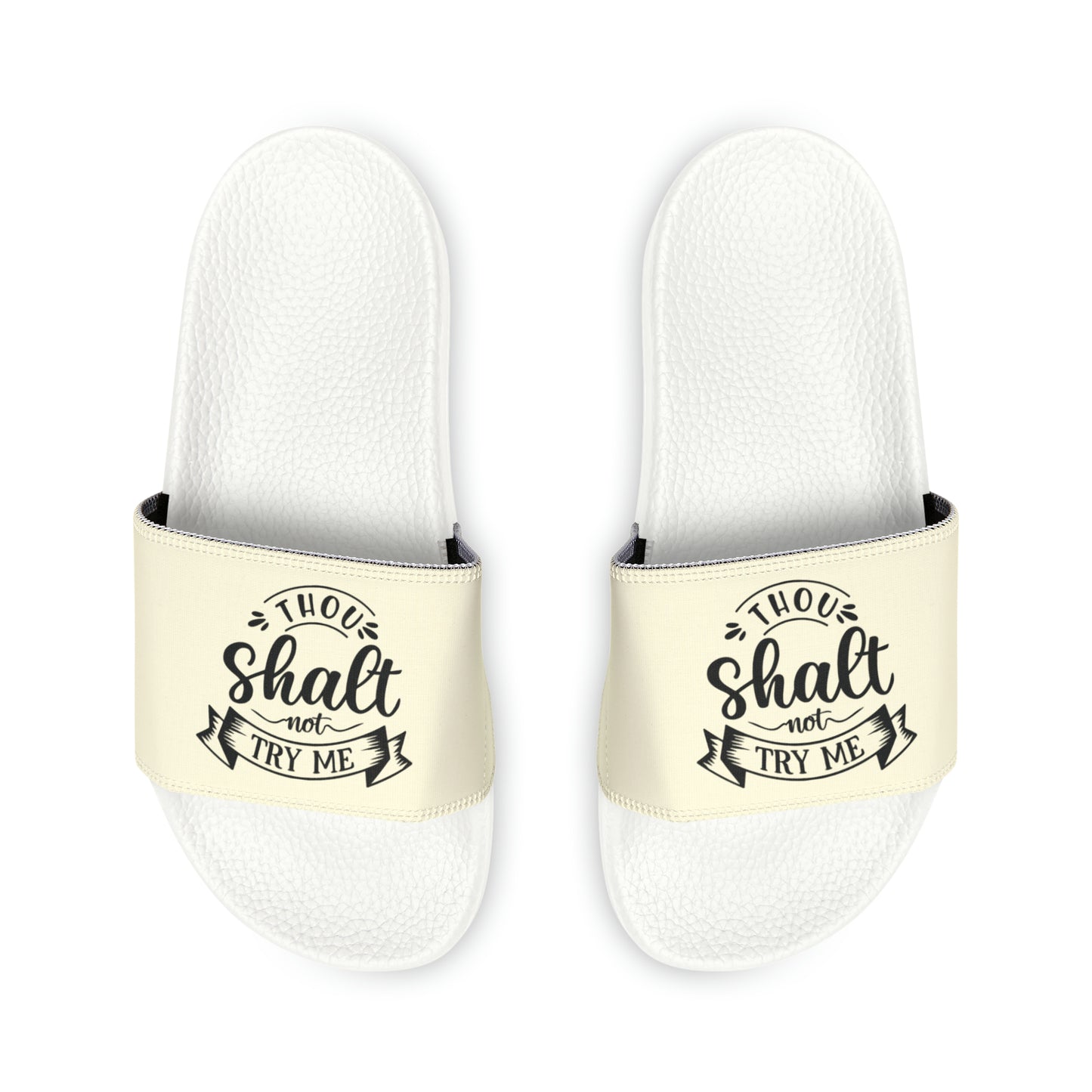 Women's Thou Shalt not Slides