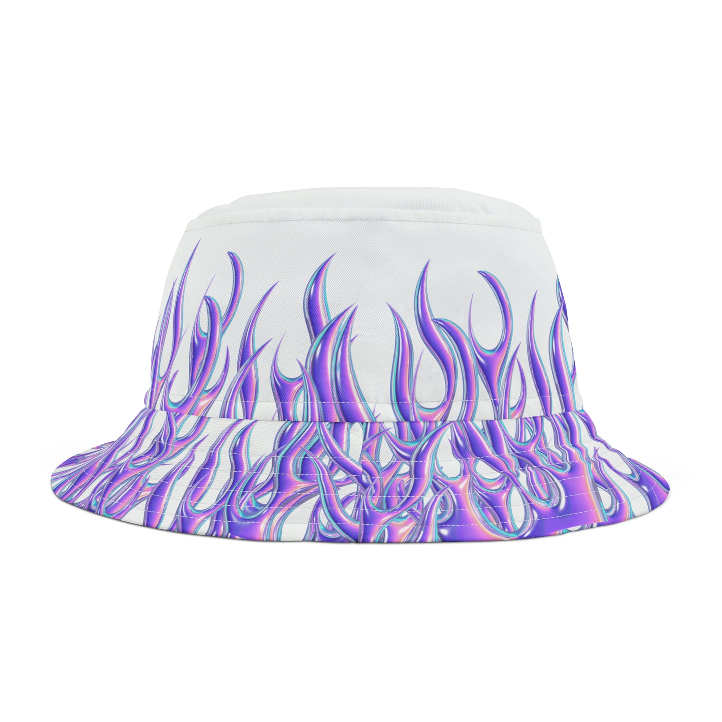 Purple Flame Bucket Hat