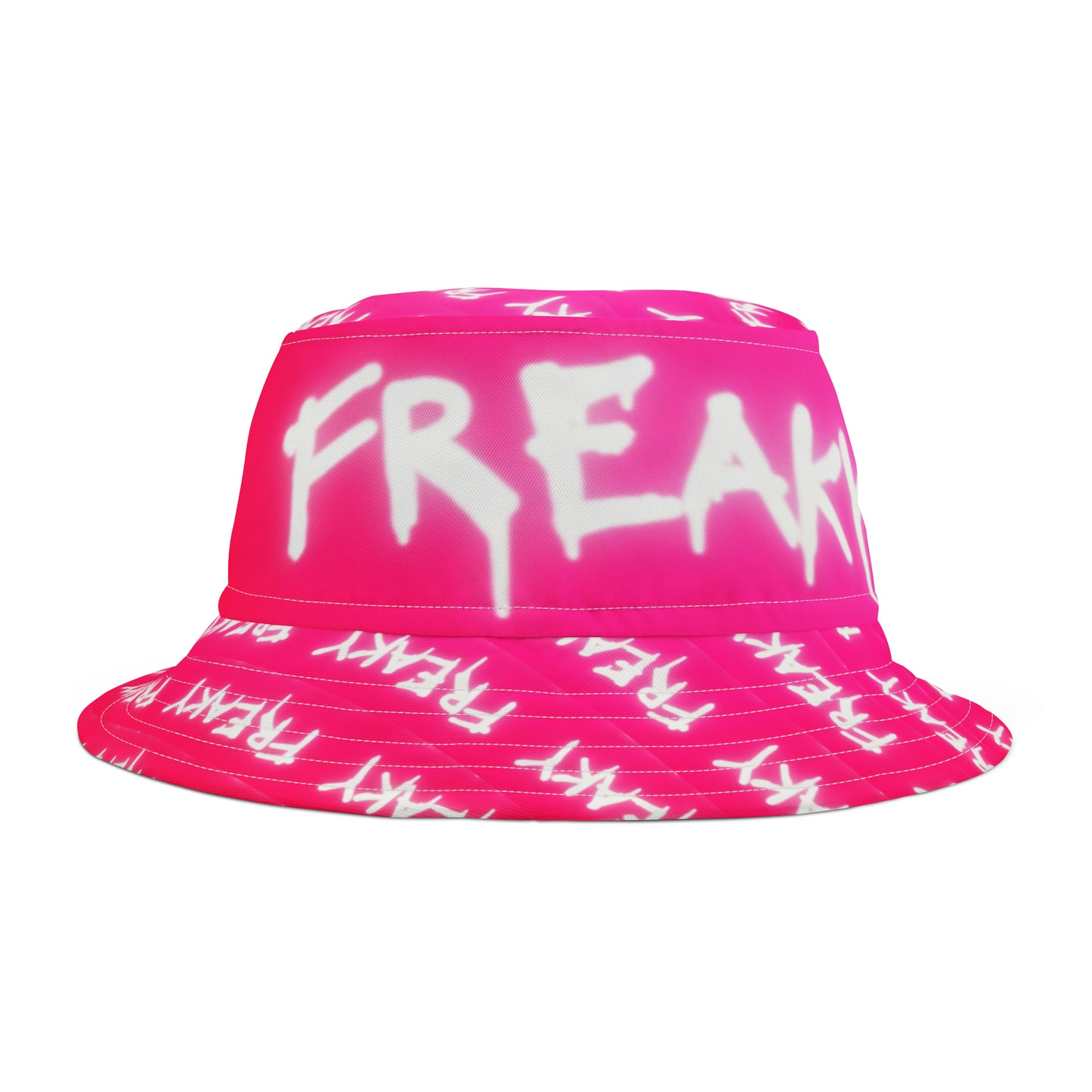 Pink Freaky Bucket Hat