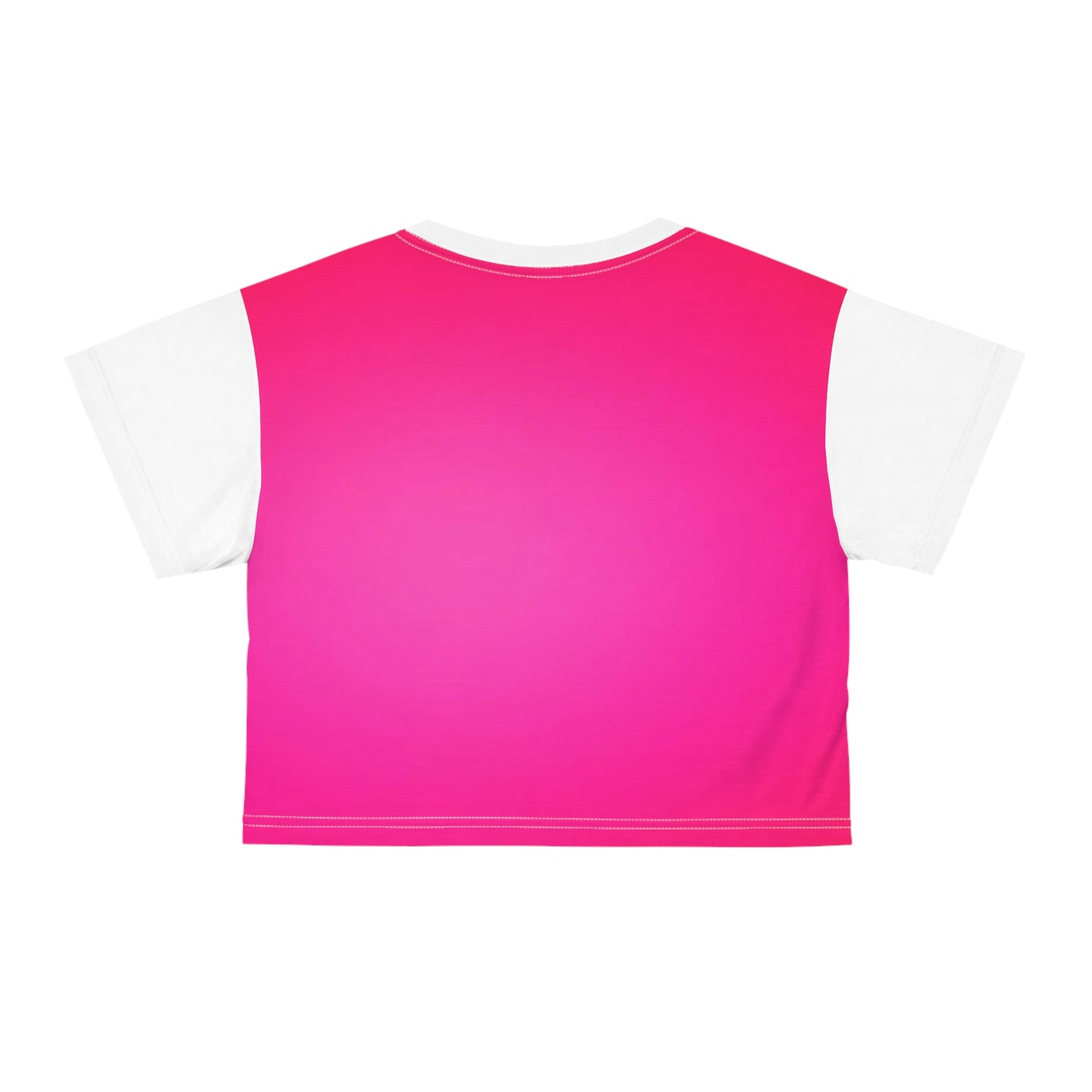 Pink Freaky Crop Tee