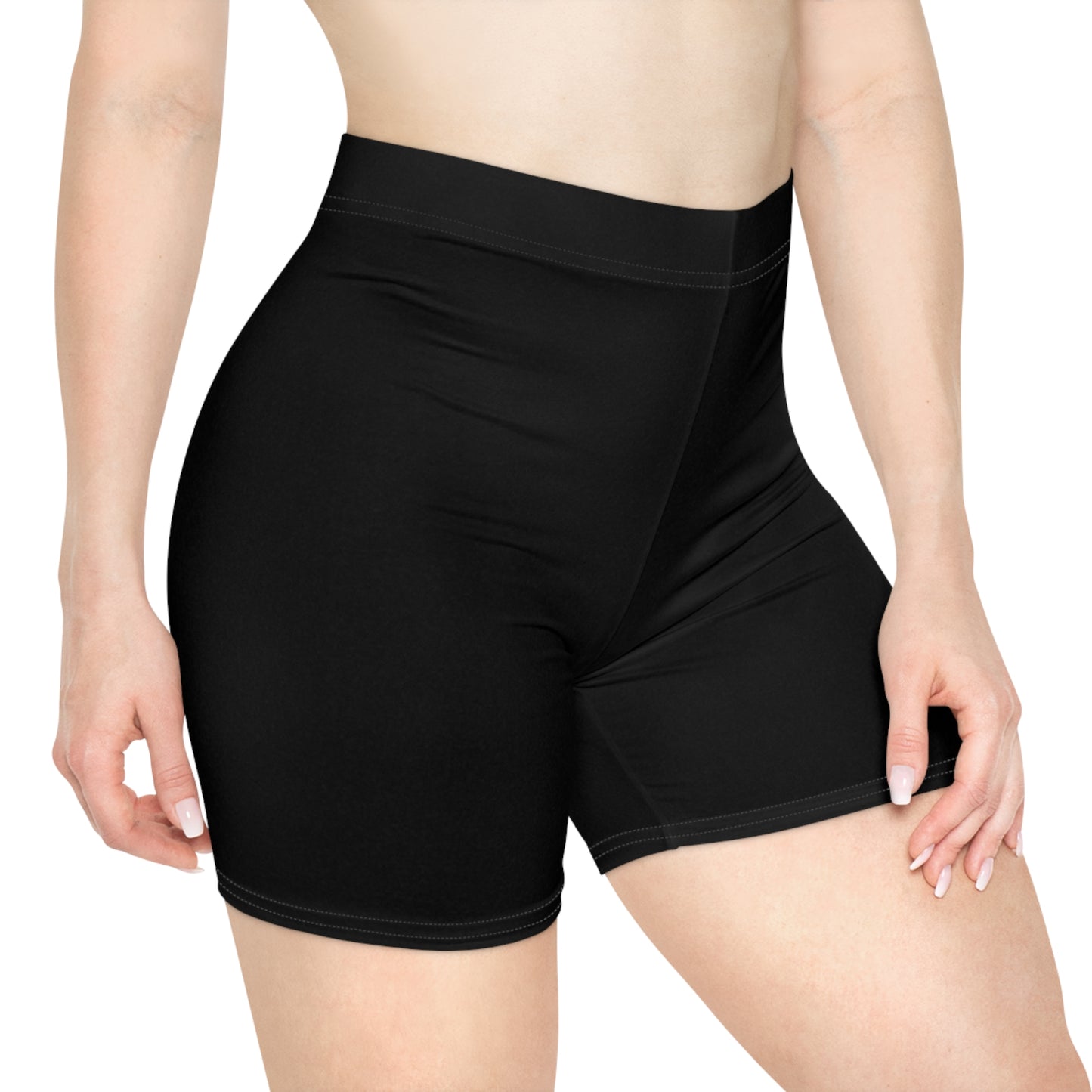 Black Women's Biker Shorts