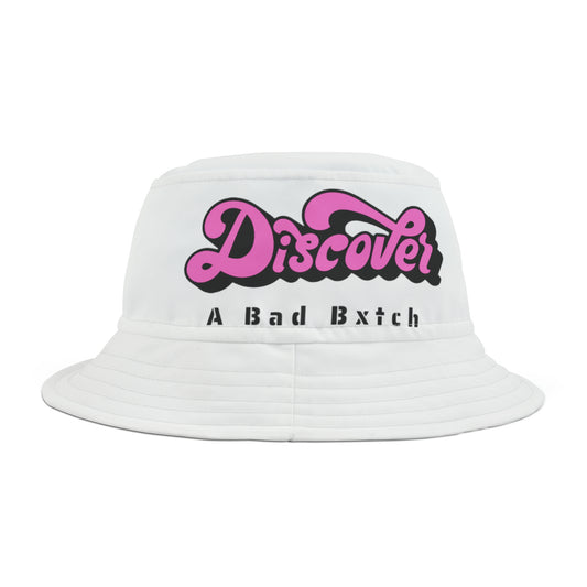 Pink Discover a BB Bucket Hat