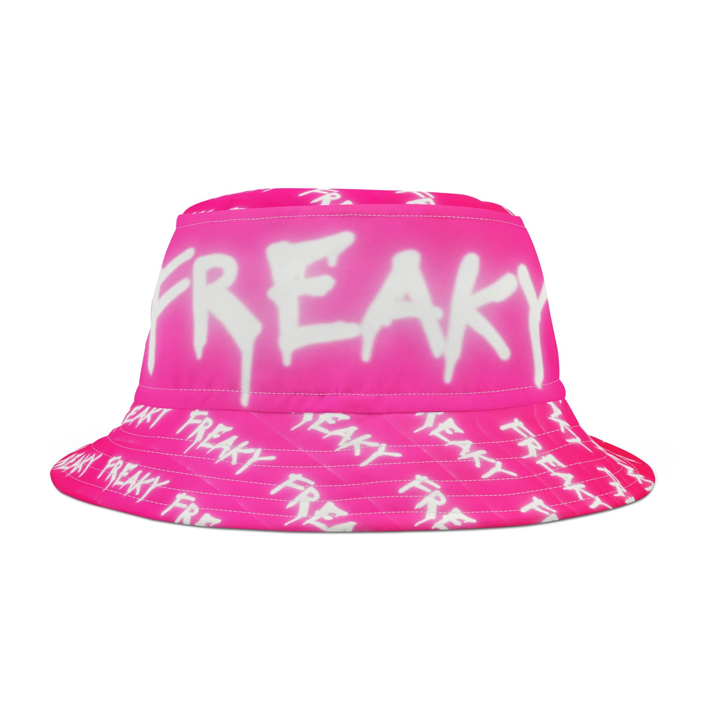 Pink Freaky Bucket Hat