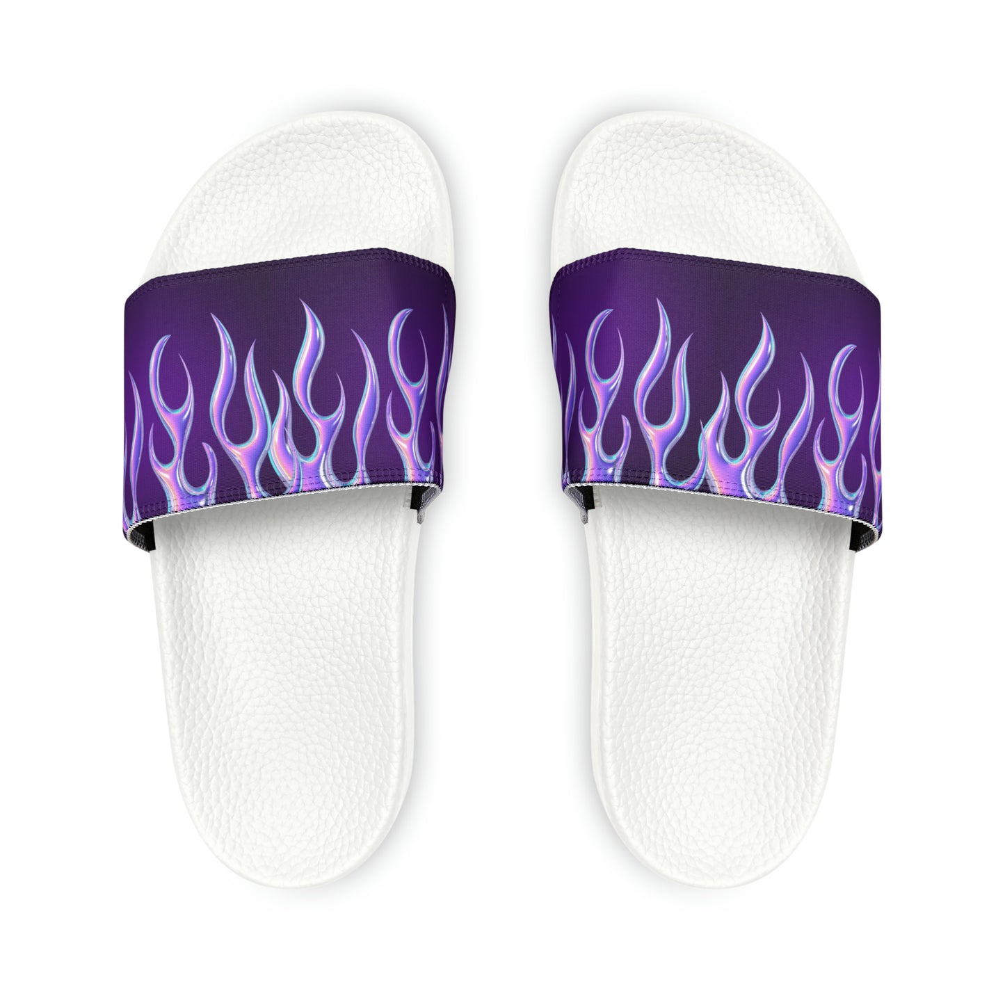 Women's Purple Flame  Slides