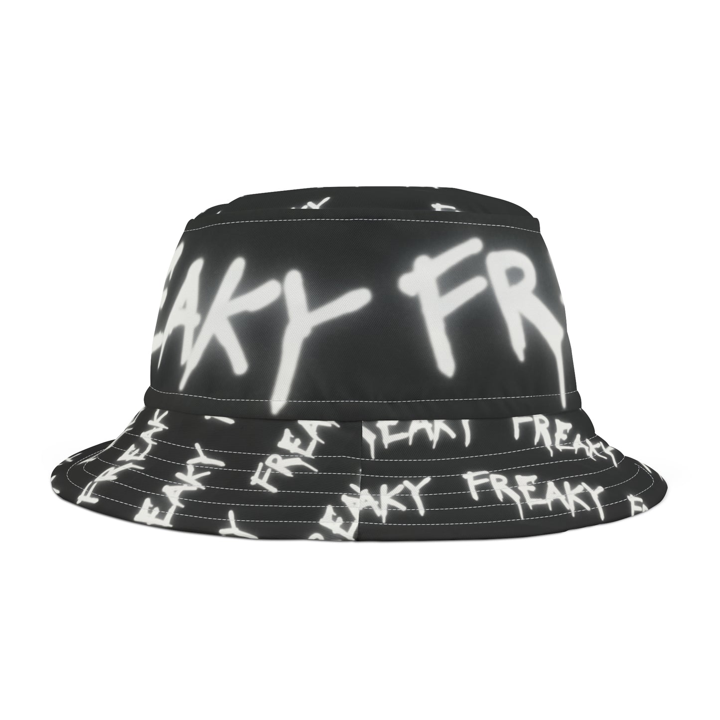 Black Freaky Bucket Hat