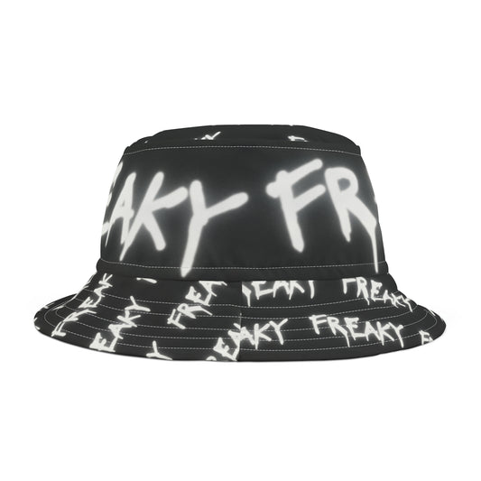 Black Freaky Bucket Hat