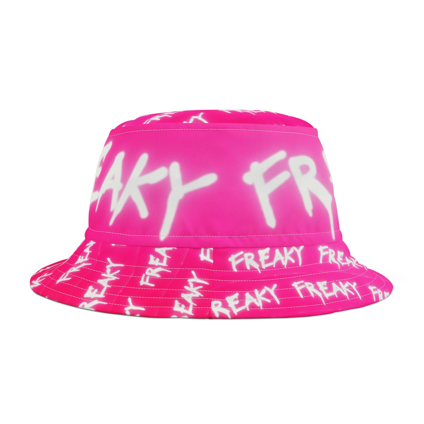 Pink Freaky Bucket Hat