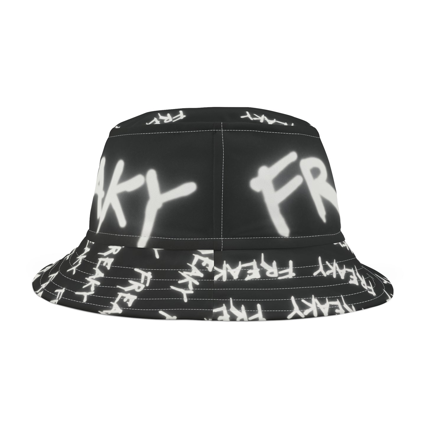 Black Freaky Bucket Hat