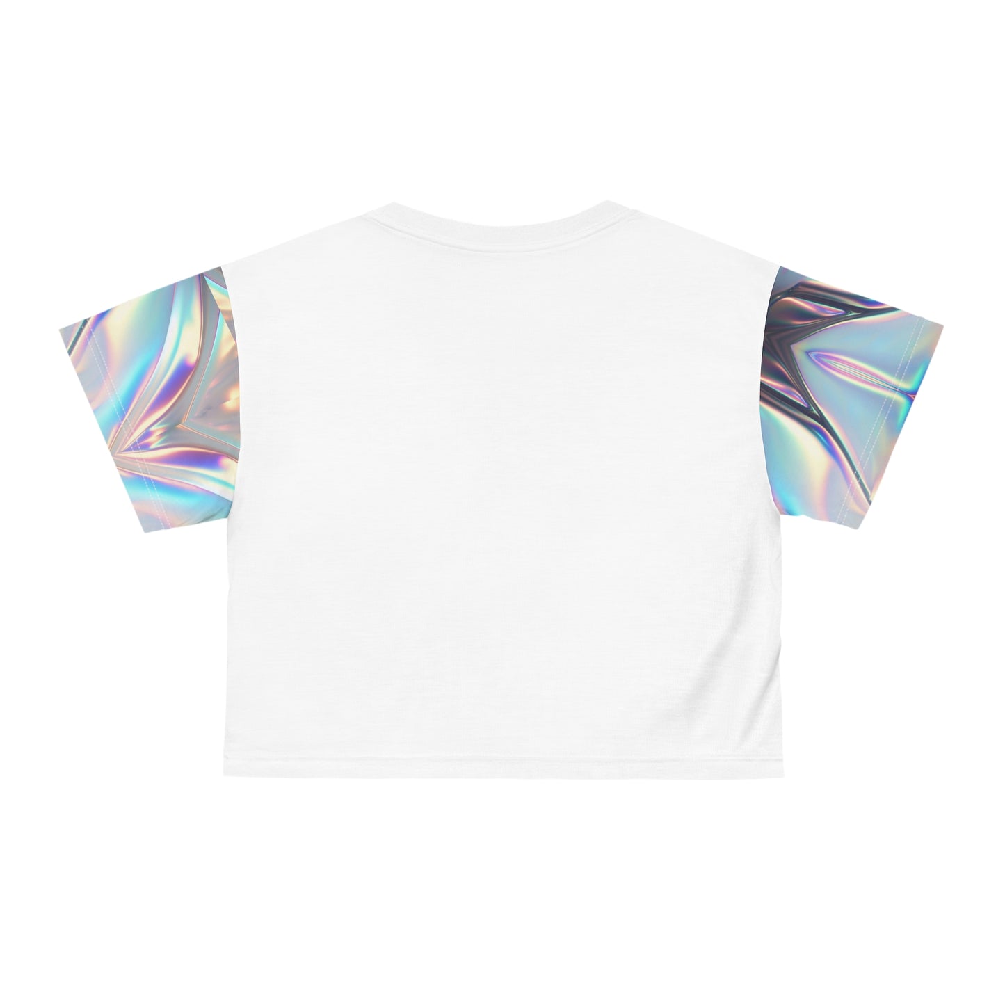 Metallic Crop Tee