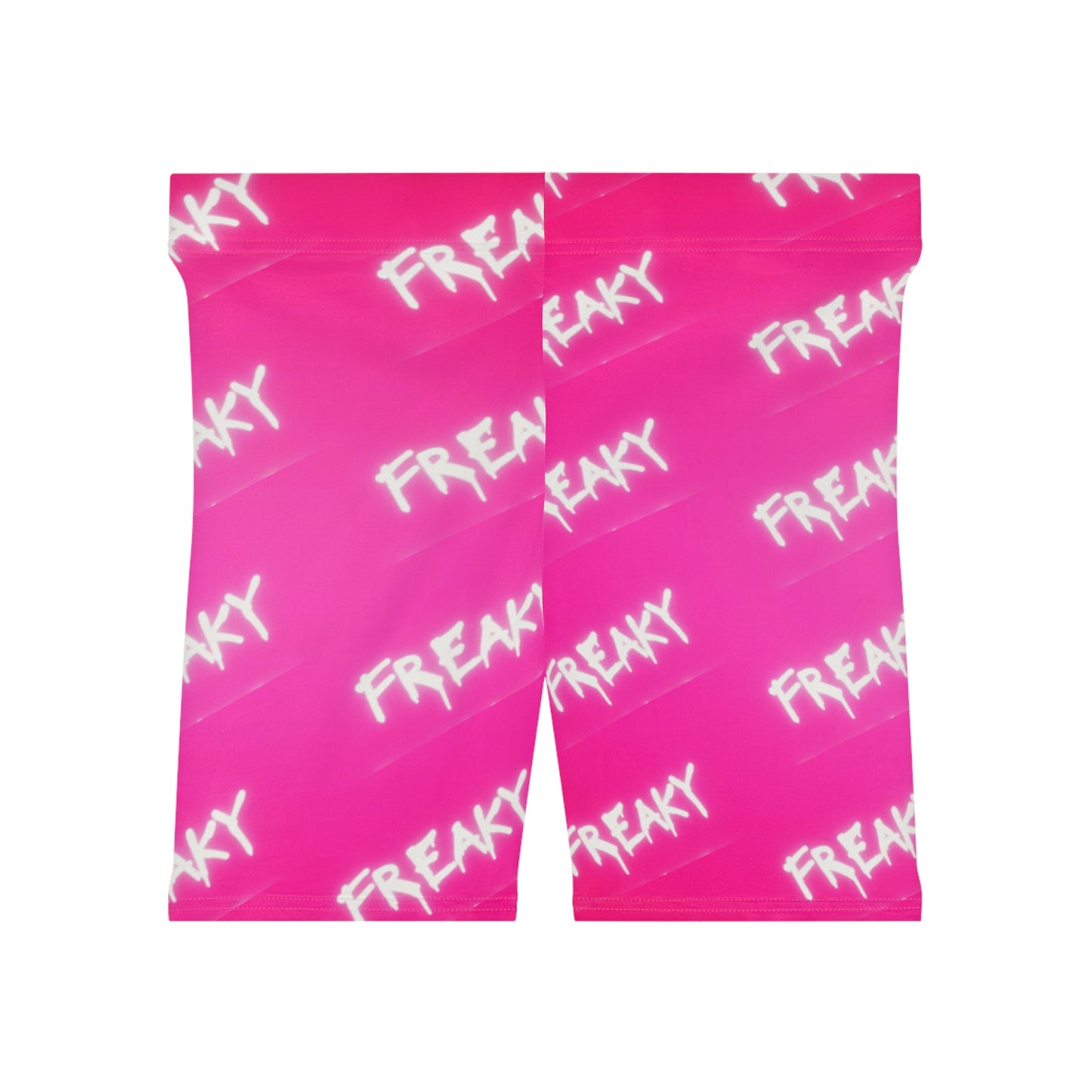 Pink Freaky Biker Shorts