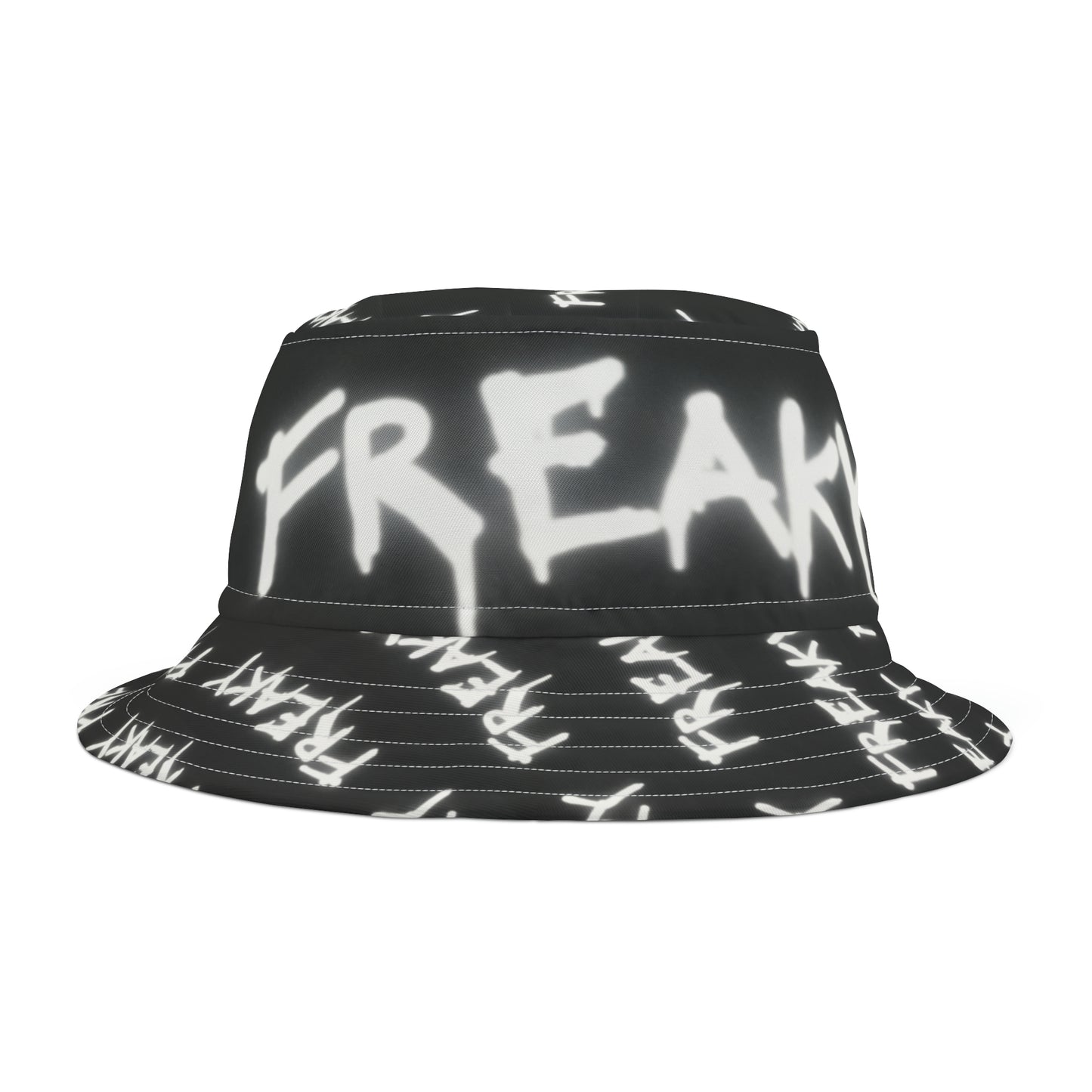 Black Freaky Bucket Hat