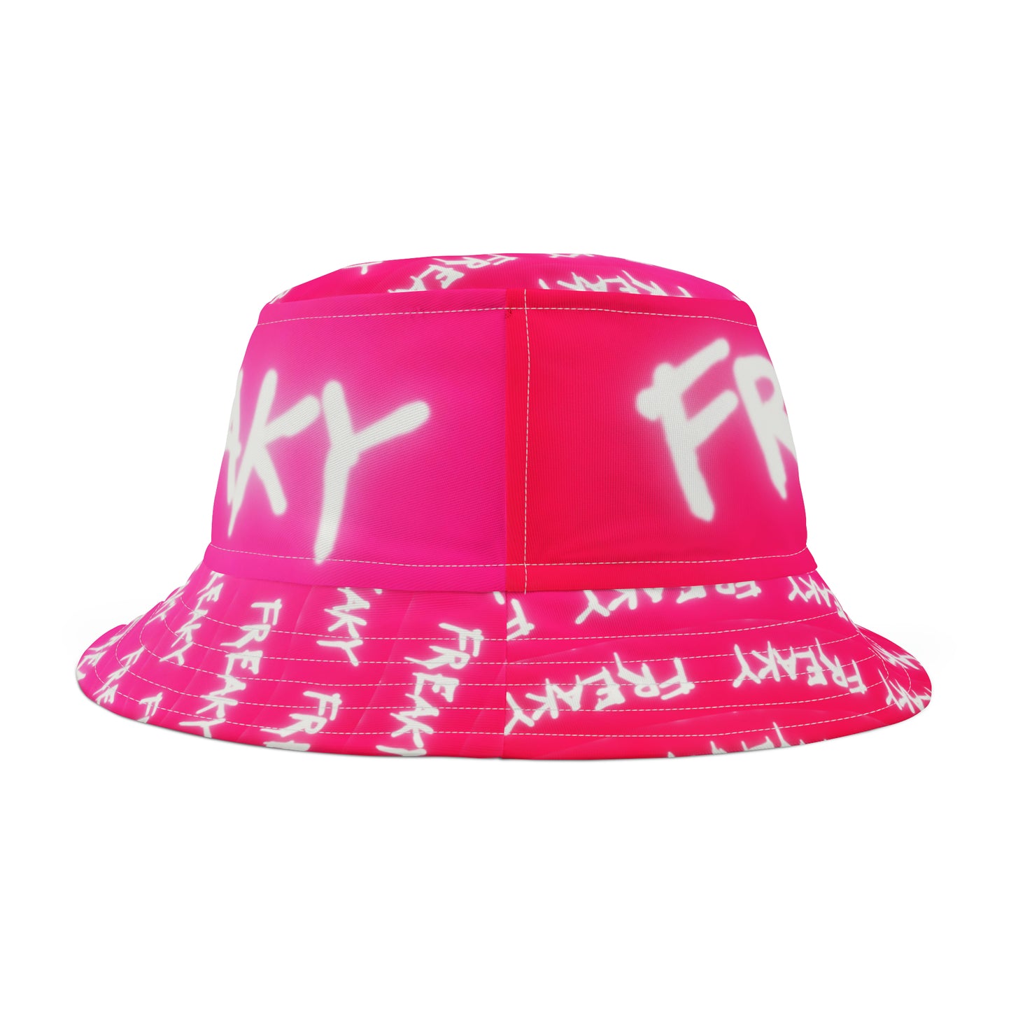 Pink Freaky Bucket Hat