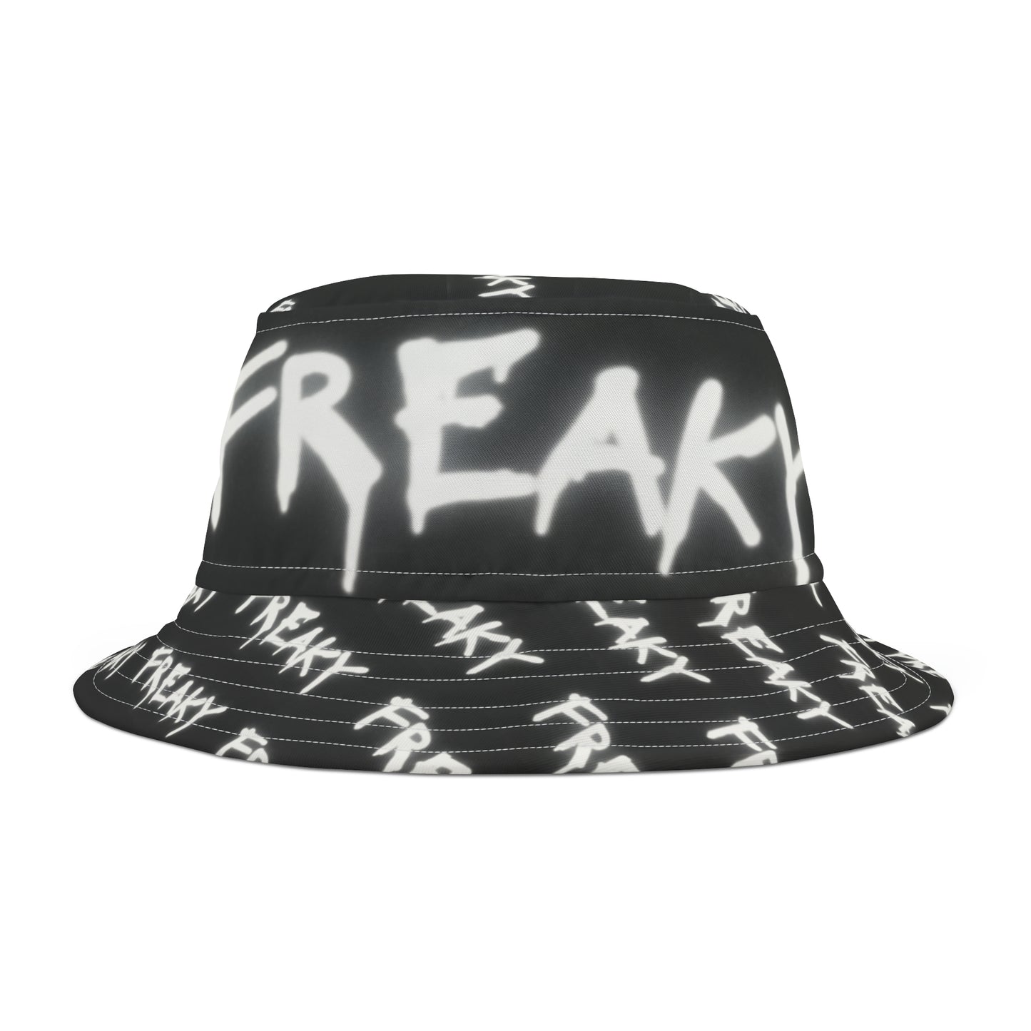 Black Freaky Bucket Hat