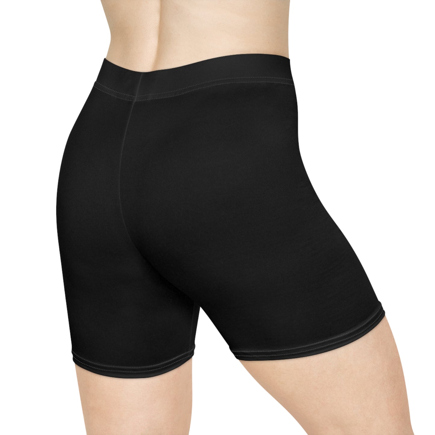 Black Women's Biker Shorts