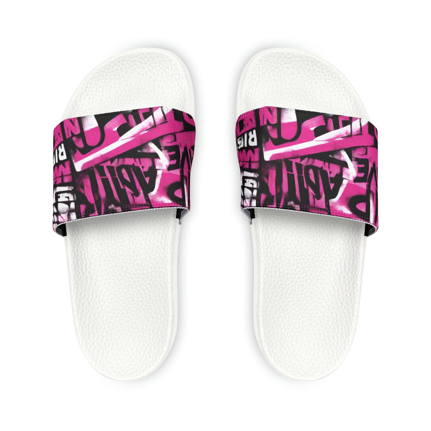 Pink Graffiti Slides